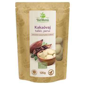 BioMenü bio Kakaová Máslo Tallera peruánský 125 g