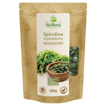 BioMenü bio Spirulina tablety 125 g