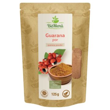 BioMenü bio Guarana prášek 125 g BLÍZKO DATA EXPIRACE