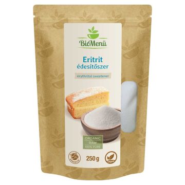 BioMenü bio Erythritol Sladidlo 250 g BLÍZKO DATA EXPIRACE