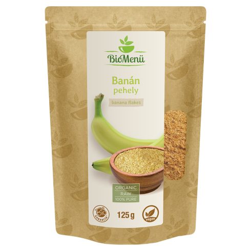 BioMenü Bio Banánové vločky 125 g