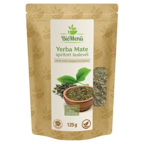 BioMenü Bio Yerba Maté řezané čajové lístky 125 g