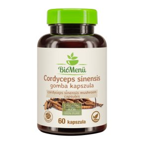 BioMenü Bio Cordyceps sinensis Houbový kapsle 60 ks